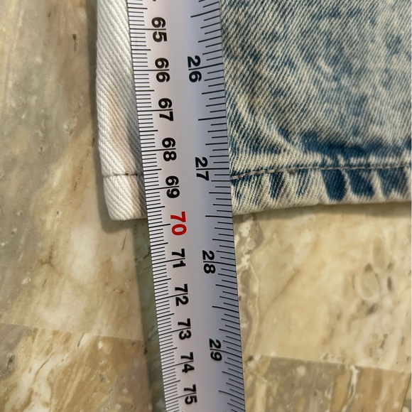 Refuge Denim MOM Patchwork Jeans. Three Shades of Denim. - Picture 9 of 12